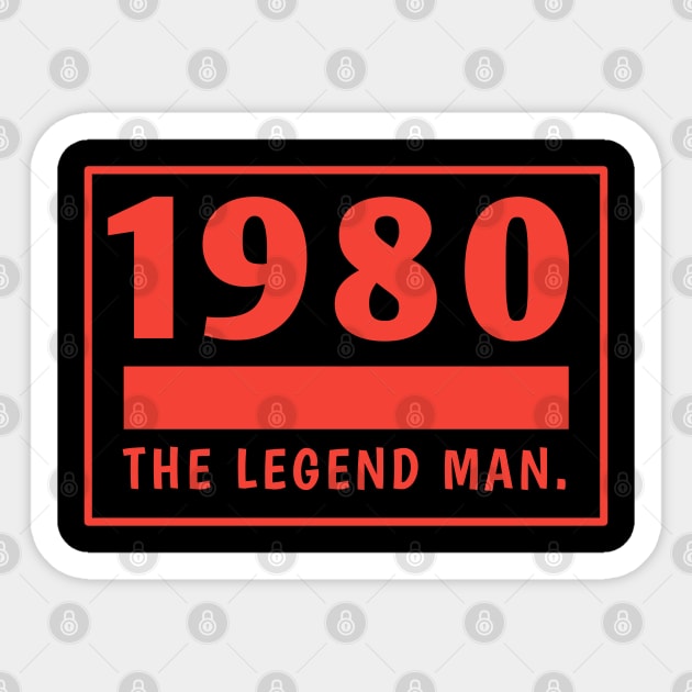 1980 birthday Sticker by BlackMeme94